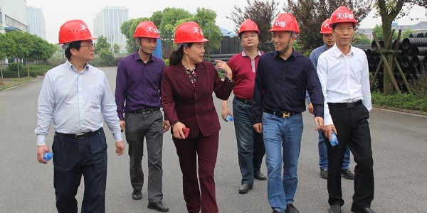 區(qū)人大、區(qū)工信局領(lǐng)導(dǎo)蒞臨天卓指導(dǎo)民營(yíng)工業(yè)企業(yè)發(fā)展
