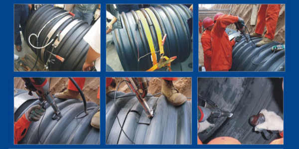 鋼帶增強(qiáng)螺旋波紋管連接方法有哪些？鋼帶管怎么接？